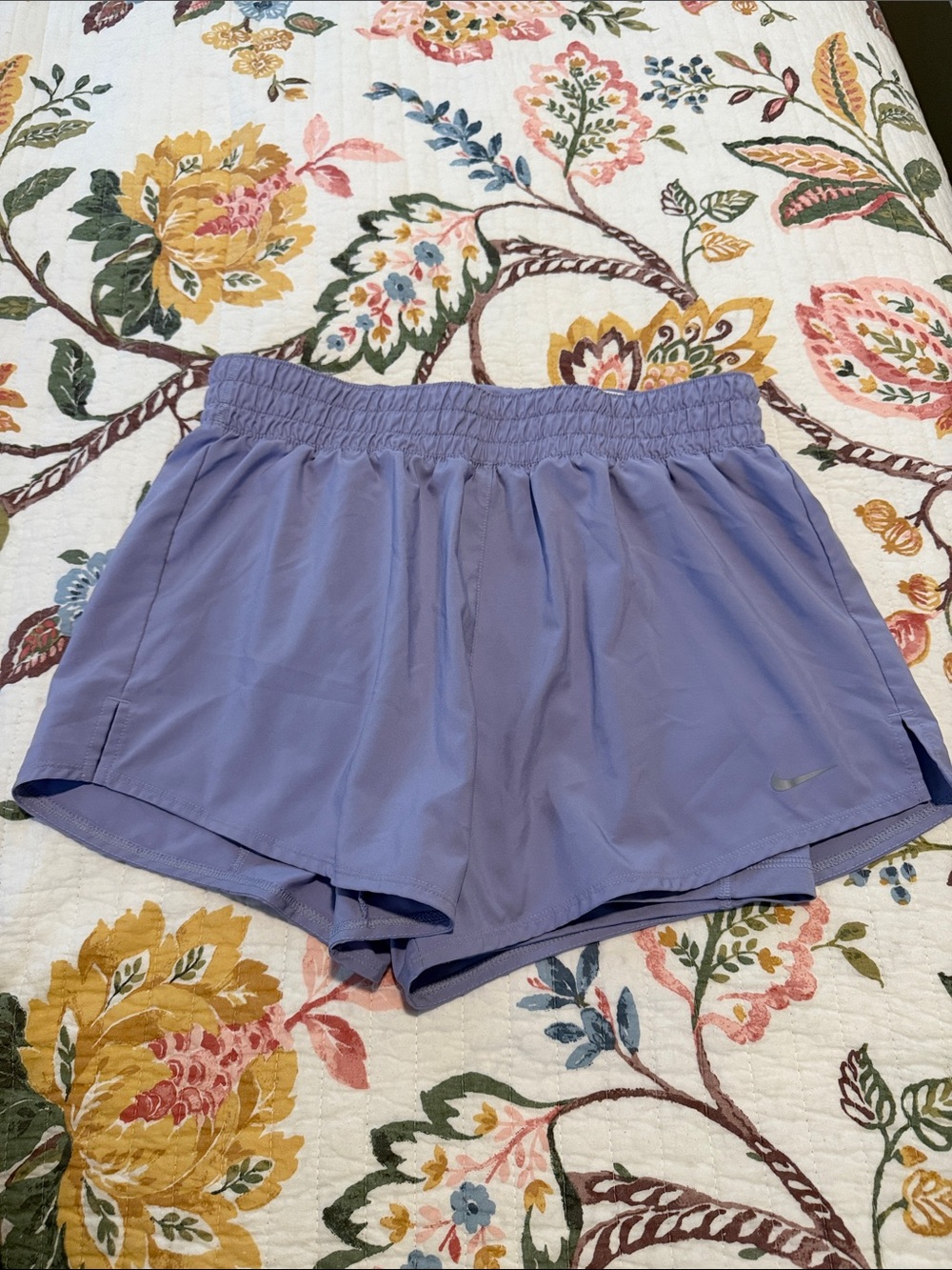 Nike Women's Lavender Athletic Running Shorts